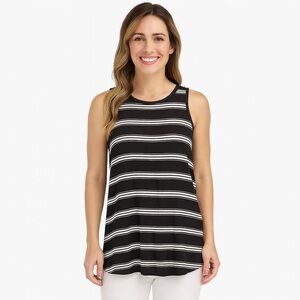 Lou & Grey Soft Knit Striped Tank Size S